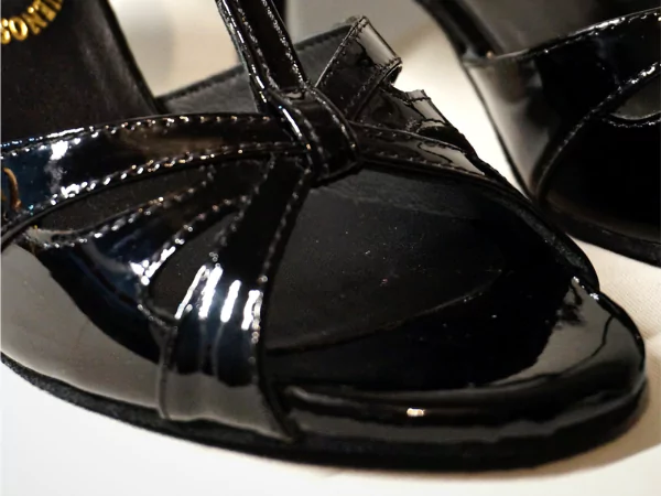 zapatos tango argentino mujer 36 negro charol