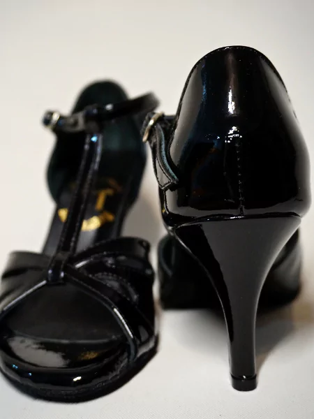 zapatos tango para mujer charol negro talla 36