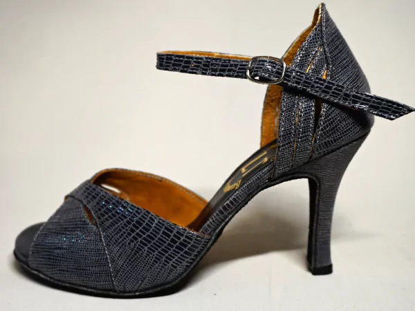 zapatos tango mujer lagarto gris 37