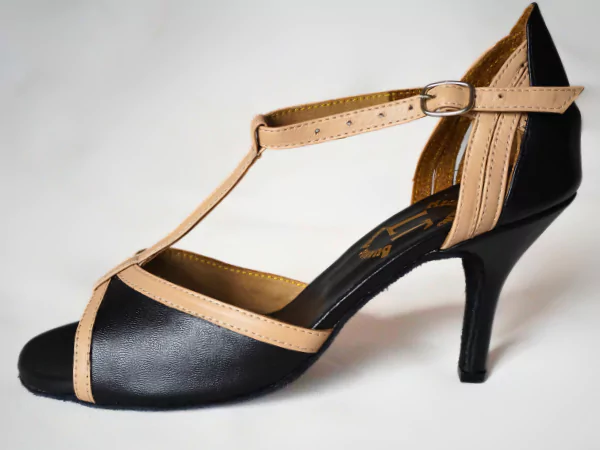 zapatos de tango para mujer negro y nude