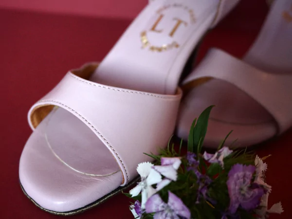 zapatos de tango para mujer rosa pastel