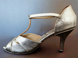 zapatos tango mujer platino